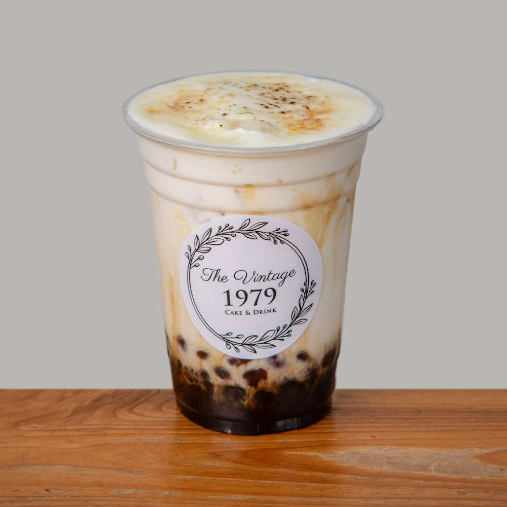 Burnt Brown Sugar Boba Milk Tea