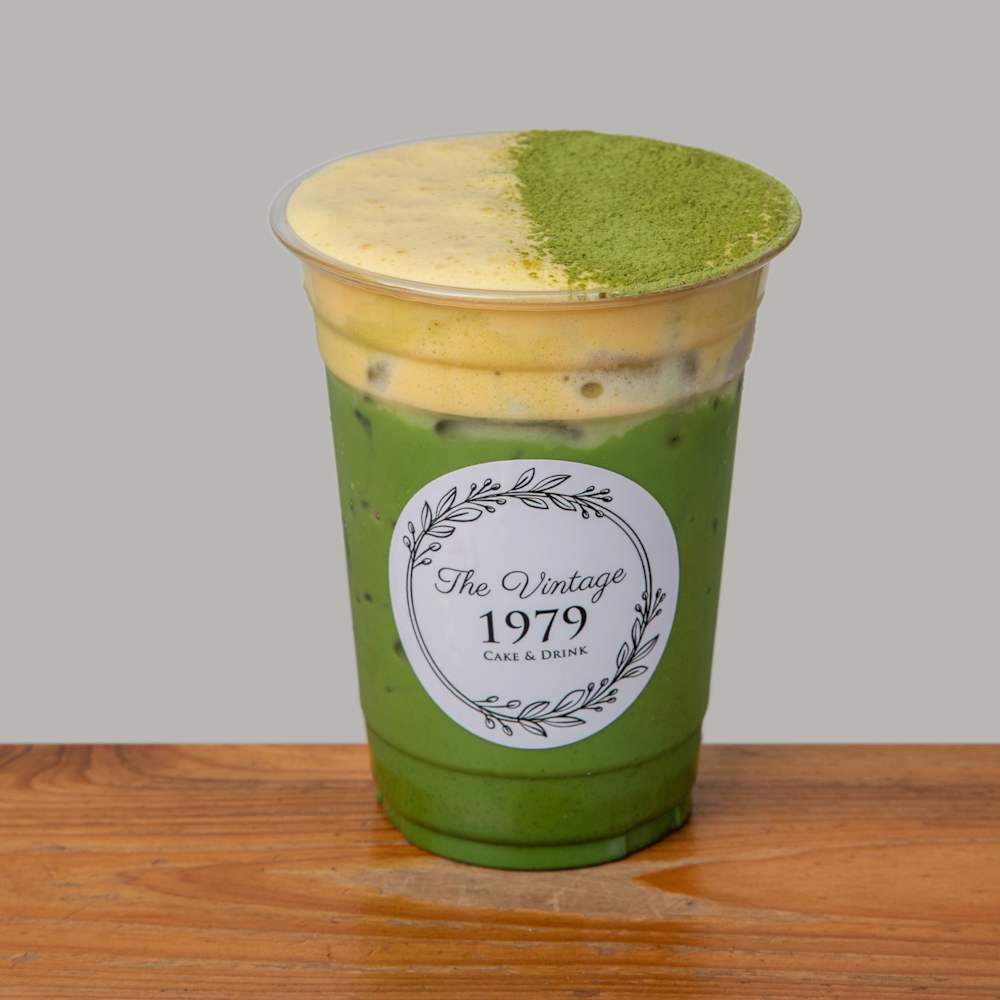 Matcha Egg Cream